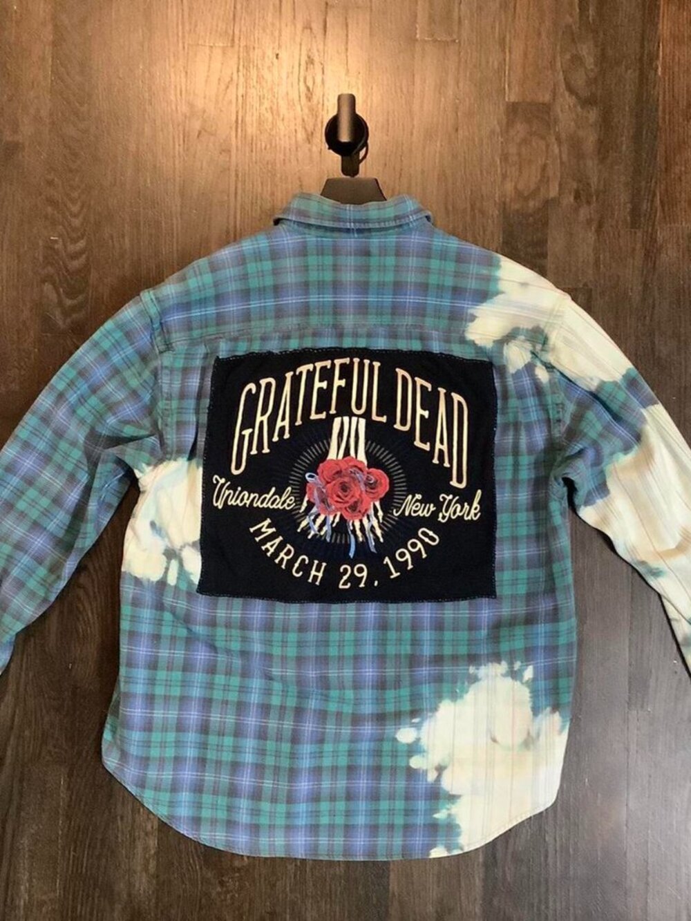 Gap x Grateful Dead - Men's Bleached Flannel Shirt